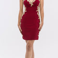  Burgundy/Gold
