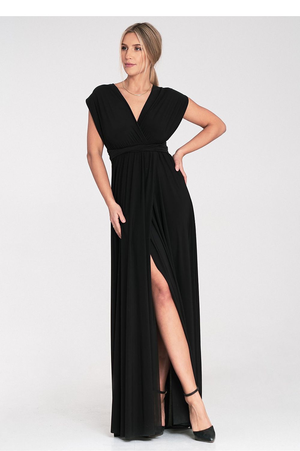  Long dress model 214879 Figl 