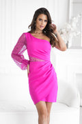  Short dress model 219684 Bicotone 