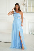  Long dress model 220092 Bicotone 