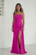  Long dress model 224637 Bicotone 