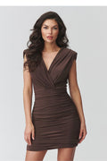  Cocktail dress model 226860 Makadamia 