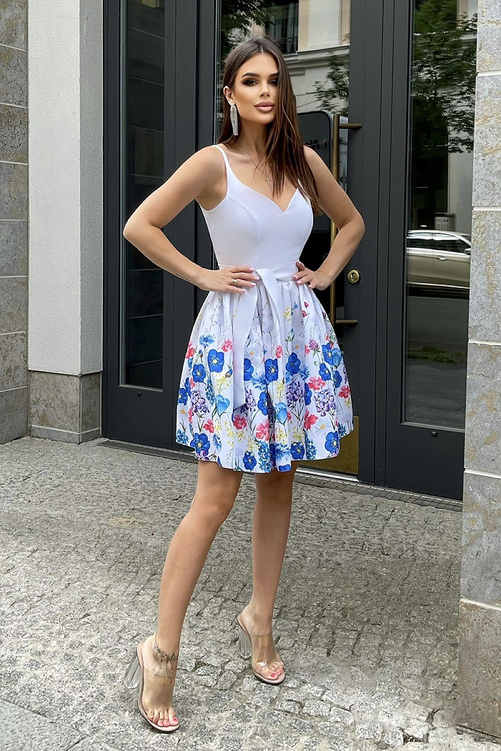  Cocktail dress model 169429 Bicotone 