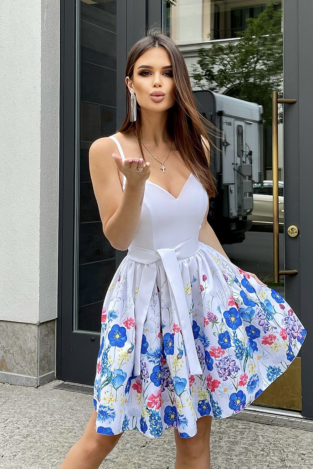  Cocktail dress model 169429 Bicotone 