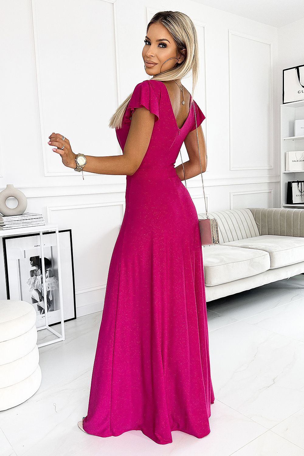  Long dress model 179048 Numoco 
